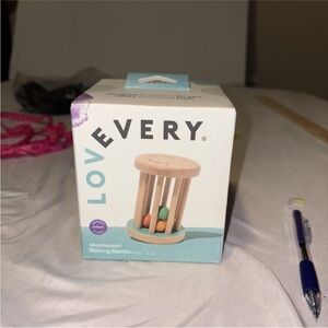 Lovevery Montessori Rolling Rattle